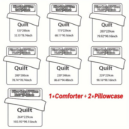 Black & Red Plaid Quilt Set - Stylish & Cozy Bedding