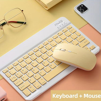 Ultra-Slim Wireless Keyboard Set - Monti Bargains