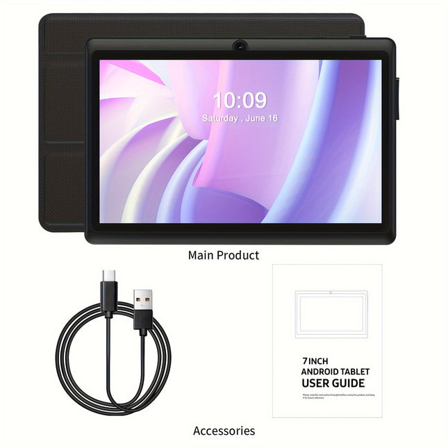 PRITOM 7-Inch Android Tablet – Powerful, Portable, and Durable