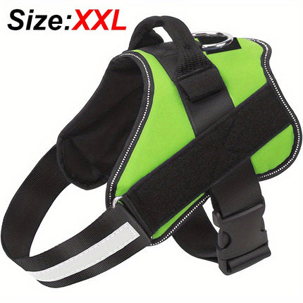 Reflective No-Pull Dog Harness with Easy-Grab Handle - Monti Bargains