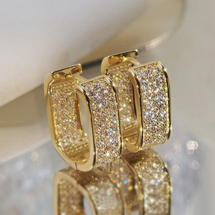 Dainty CZ Hoop Earrings