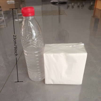 Value Pack 100pcs, White Square Napkins