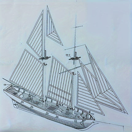 Harko Western Boat Model Kit
