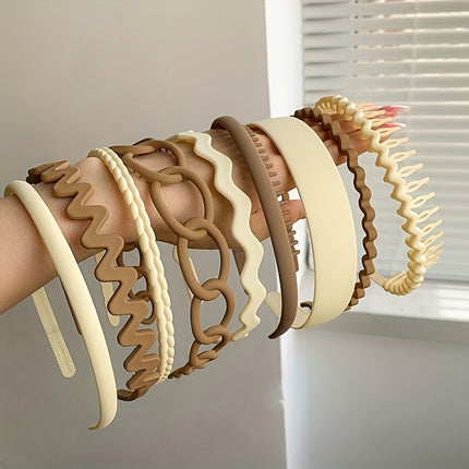 Simple Frosted Non-Slip Hair Hoop