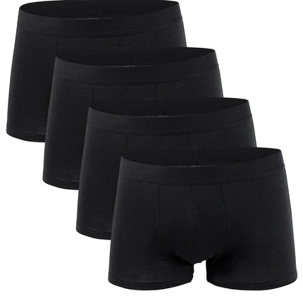 4-12pcs Men's Cotton Stretch Boxer Briefs