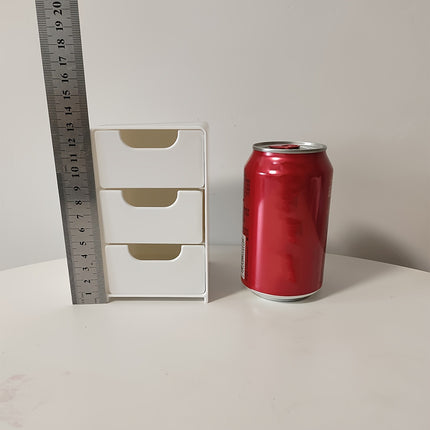 3-Tier Mini Desk Organizer – Tidy Your Workspace - Monti Bargains