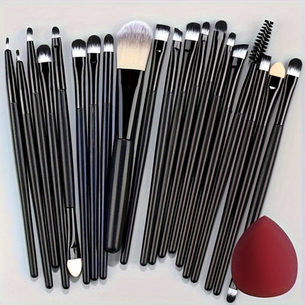 Luxe 20-Piece Makeup Brush Set