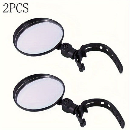 Adjustable Rotatable Bike Rearview Mirrors – Enhanced Safety