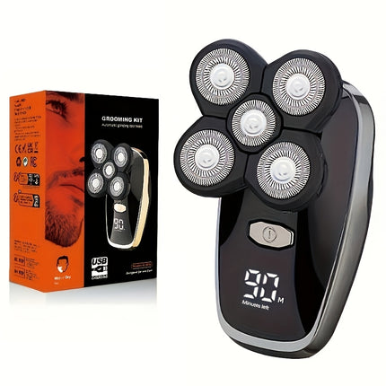 Men's Electric Head Shaver - Sleek Gift for Him