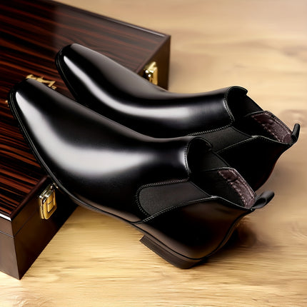 Trendy Pointed Toe Chelsea Boots