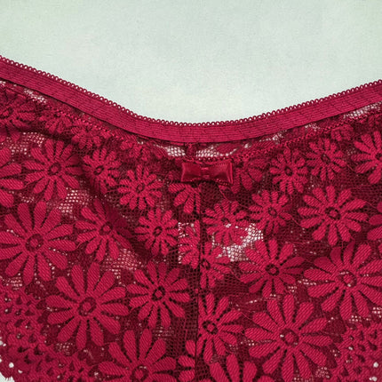 3pcs Floral Lace Lingerie Set