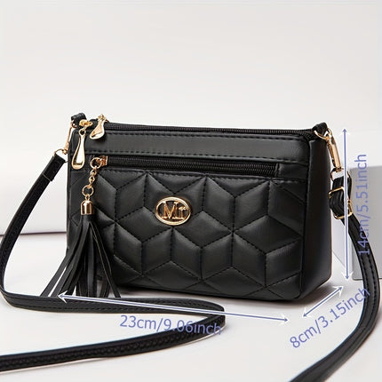 Chic Quilted Crossbody Bag for Women