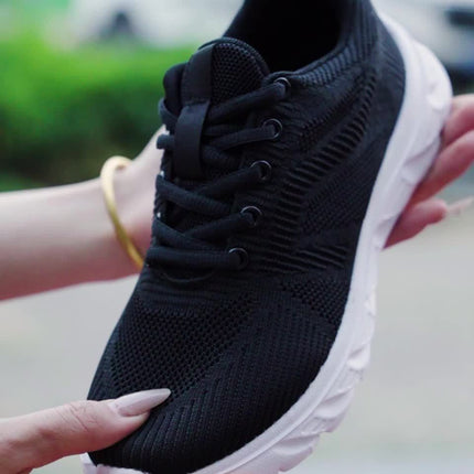 Breathable Knit Athletic Sneakers