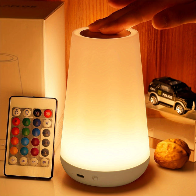 LED Touch Night Lamp – Dimmable & Portable