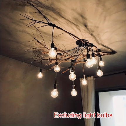 Modern Chic Industrial Spider Chandelier - Adjustable DIY Lighting