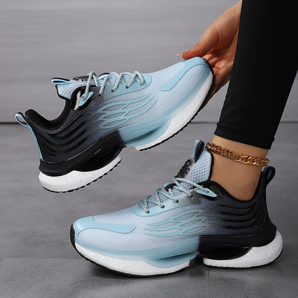 Women's Breathable Lace-Up Sports Shoes