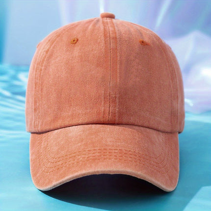 Washed Distressed Unisex  Hat