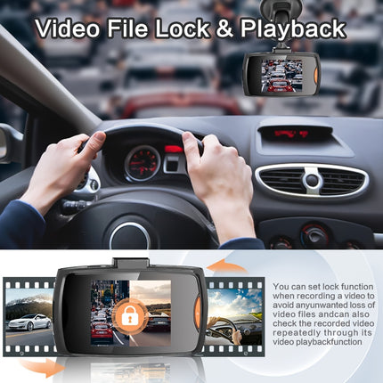 1080p HD Dash Cam with Suction Mount & Crash Lock