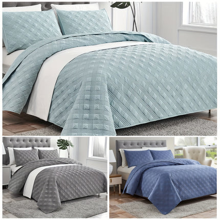 Soft & Cozy 3pcs Quilt Bedding Set