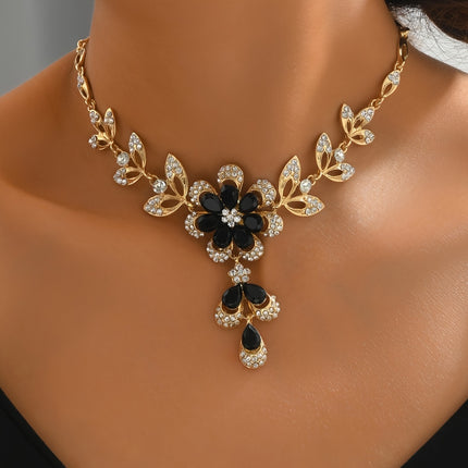 Floral Design Jewelry Set