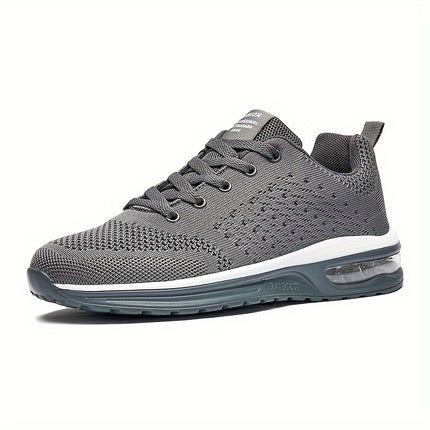 Men’s Trendy Woven Knit Running Shoes