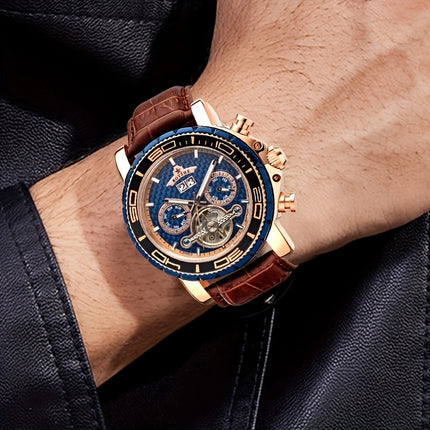 Hollow Skeleton Mechanical Watch