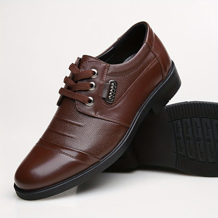 Men's Classic Leather Derby Shoes