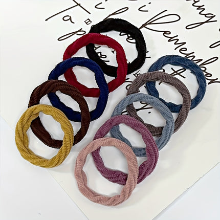 50pcs High-Elastic Sports Hair Ties