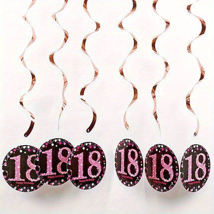 18th Birthday Swirls – Glam Up the Ceiling!