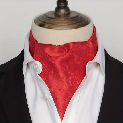 Retro Men’s Double-Sided Shirt Scarf