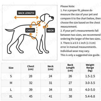Cozy Winter Fleece Jacket for Small Dogs - Monti Bargains
