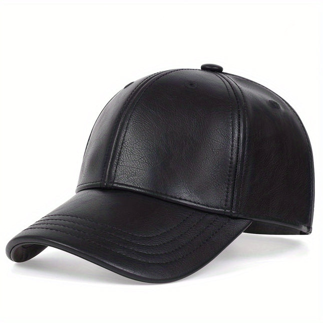 Waterproof PU Leather Cap