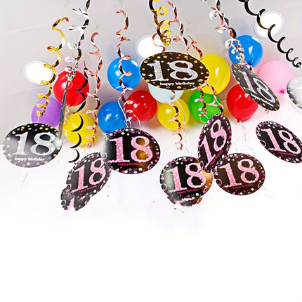 18th Birthday Swirls – Glam Up the Ceiling!