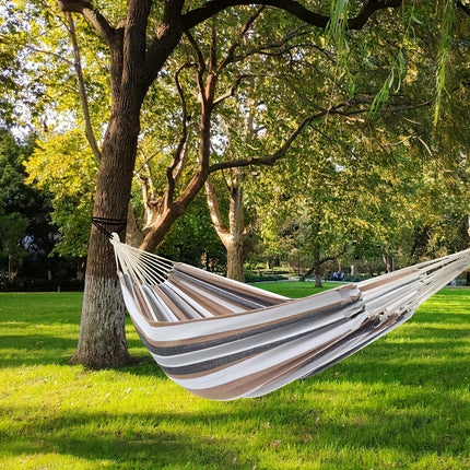Extra Large Canvas Hammock for Indoor & Outdoor Relaxation