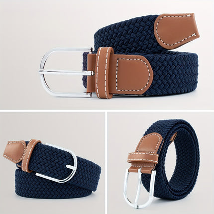 Unisex Elastic Canvas Golf Belt