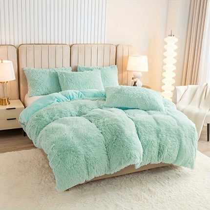 Luxurious Plush Duvet Cover Set - Soft & Cozy