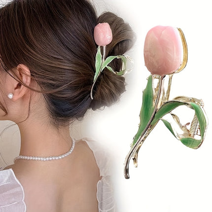Fairy Tulip Hair Claw Clip