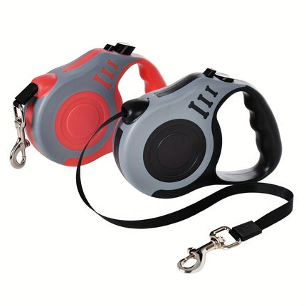 Dual Switch Retractable Dog Leash - Monti Bargains