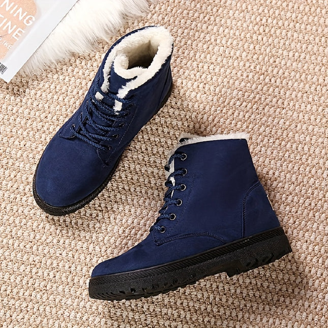 Cozy Plush Lined Snow Boots
