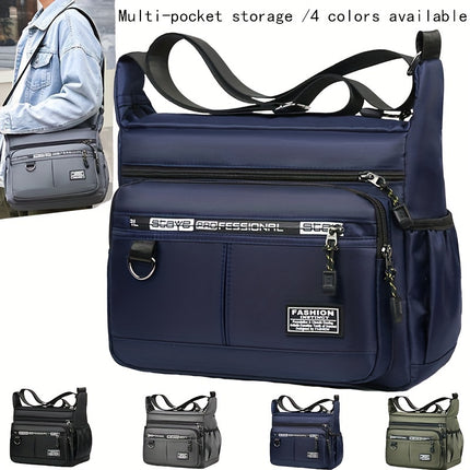 Waterproof Oxford Crossbody Bag