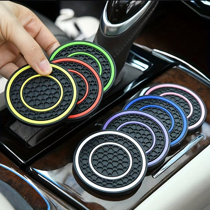 Non-Slip Universal Car Coasters – Stylish & Practical