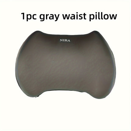 Memory Foam Car Neck & Lumbar Pillow – Ultimate Comfort