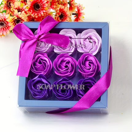 9pcs Soap Flower Gift Box – Perfect for Special Occasions