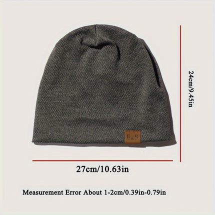 Men's Cotton Blend Beanie Hat
