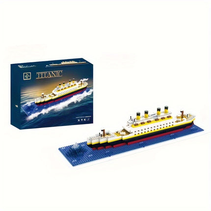 Titanic Mini Building Blocks – DIY Cruise Ship Model - Monti Bargains