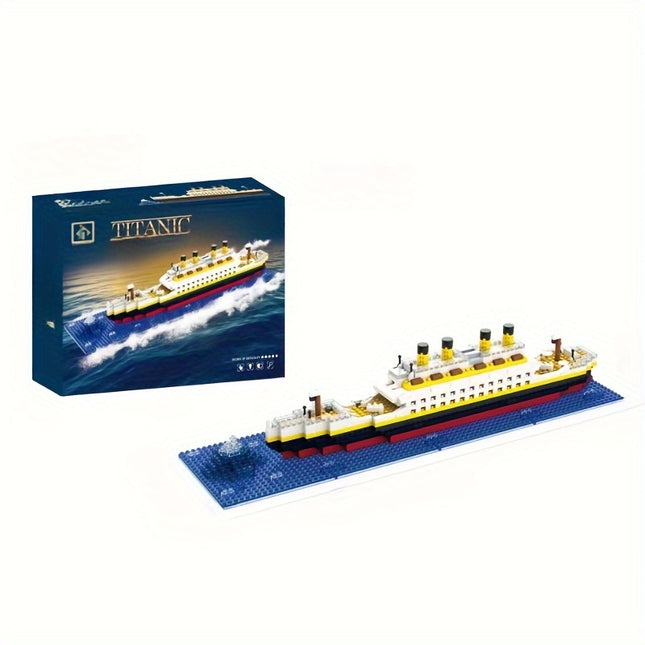 Titanic Mini Building Blocks – DIY Cruise Ship Model - Monti Bargains