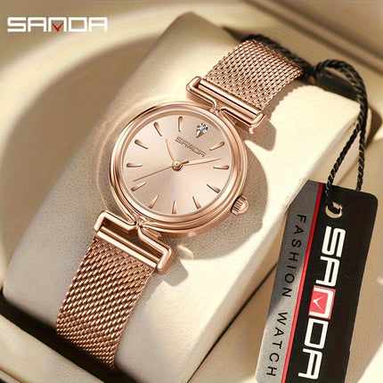 SANDA Elegant Vintage Quartz Watch