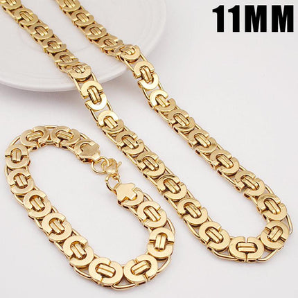 Classic Men's Egyptian Byzantine Jewelry Set