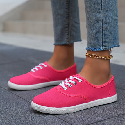 Women's Solid Color Canvas Shoes