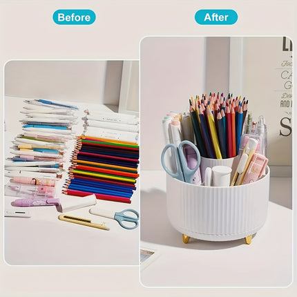 360° Rotating Desk Organizer